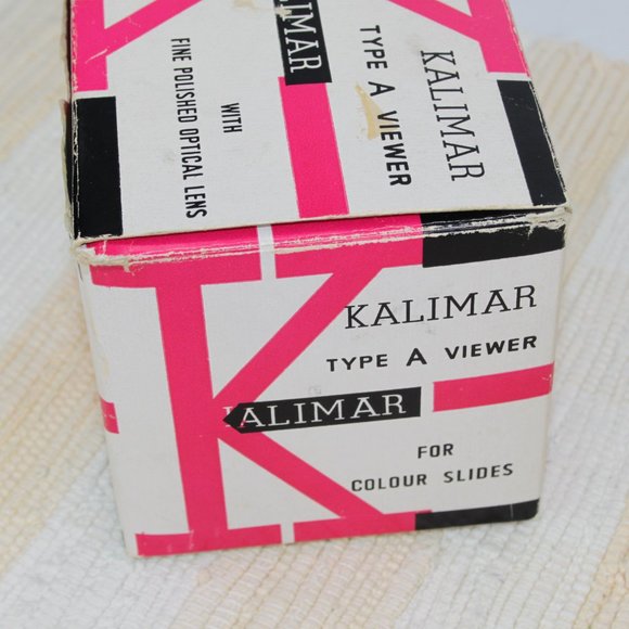 VTG KALIMAR TYPE A VIEWER COLOUR SLIDE w/FINE POLISHED OPTICAL LENS w/ORIG BOX - Picture 14 of 15
